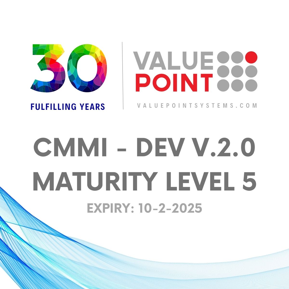 value-point-systems-has-been-appraised-at-maturity-level-5-of-the-cmmi